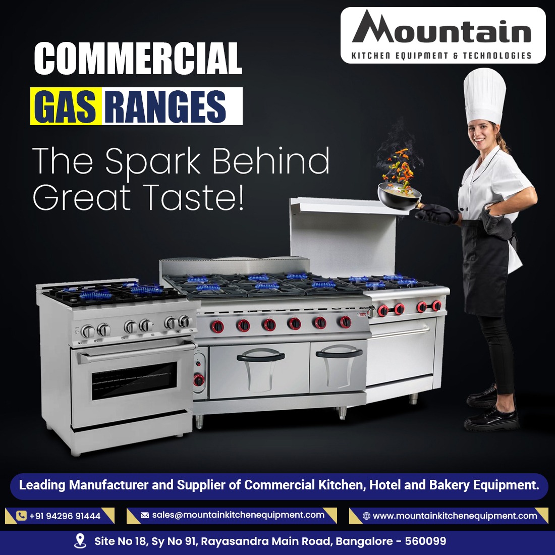 The Power of Commercial Gas Ranges A MustHave In Kitchens Mountain